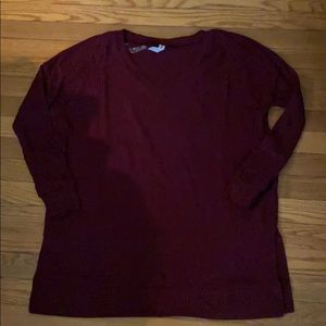 Zenana Outfitters waffle knit lightweight sweater